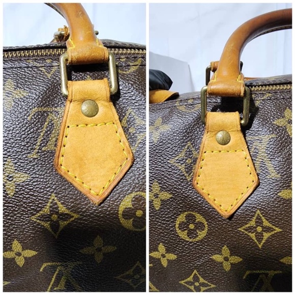 Authentic Louis Vuitton Speedy 35 Bag Brown - Picture 12 of 13
